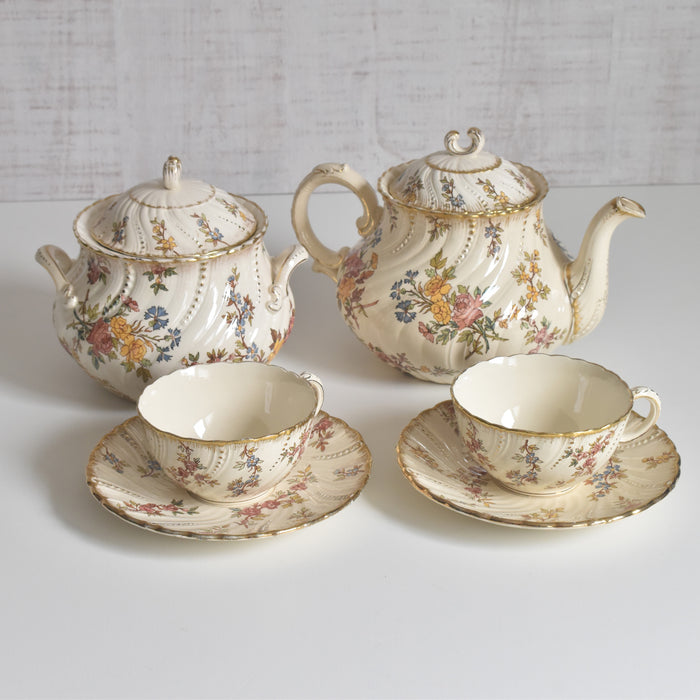 （ご予約済み）　アンティークサルグミンヌ　LOUIS XV　4点セット