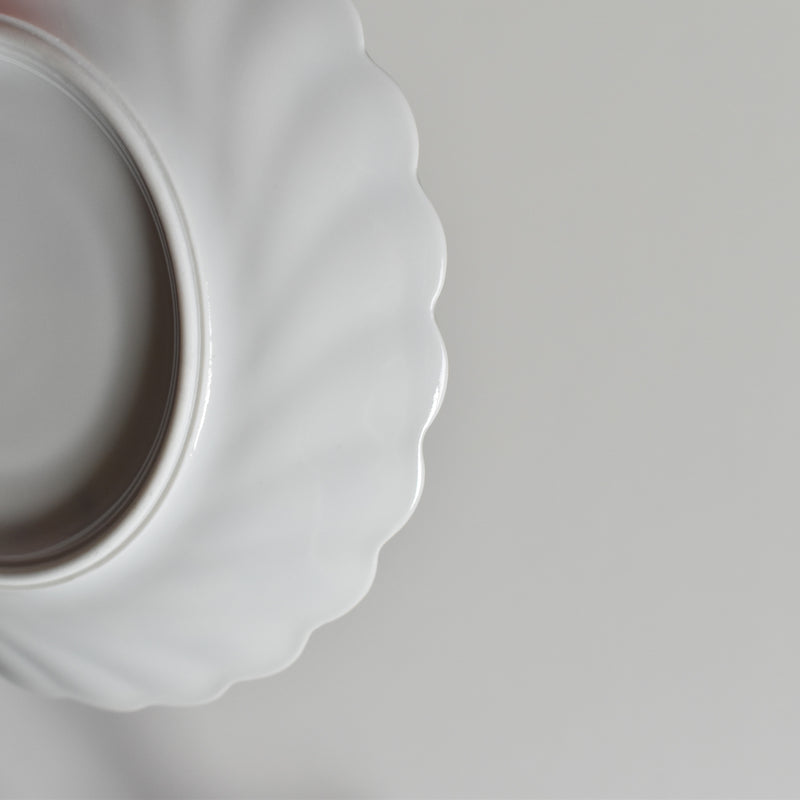 Vintage Coffee Cup & Saucer Limoges Haviland Cerisier Bleu C