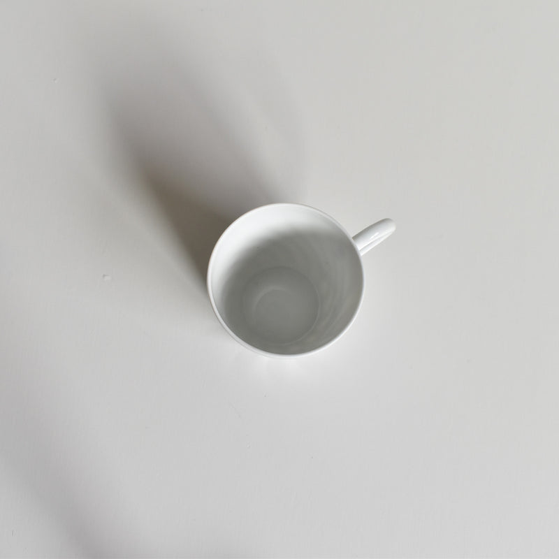 Vintage Coffee Cup & Saucer Limoges Haviland Cerisier Bleu C