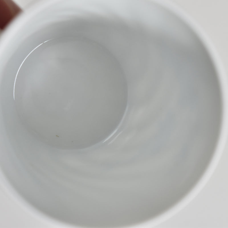 Vintage Coffee Cup & Saucer Limoges Haviland Cerisier Bleu C