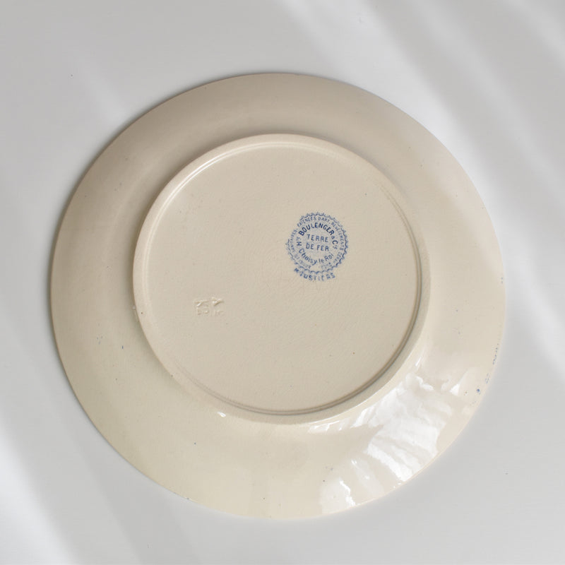 Antique Plate Choisy-le-Roi Moustier