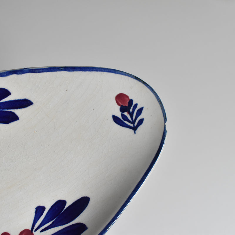 Antique Gien Flora Raviere