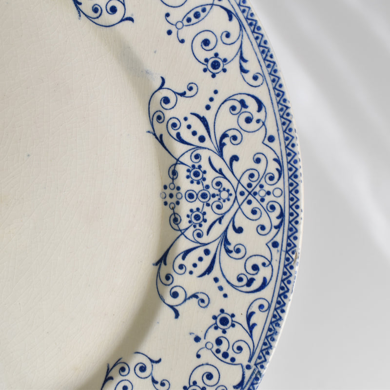 Antique Plate Choisy-le-Roi Moustier