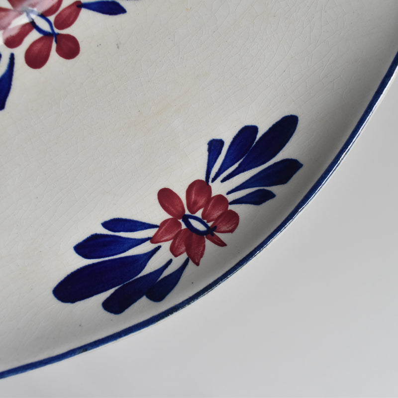 Antique Gien Flora Raviere