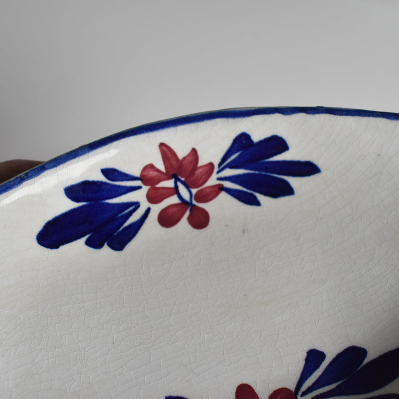 Antique Gien Flora Raviere