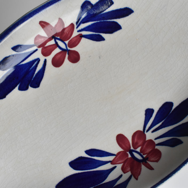 Antique Gien Flora Raviere