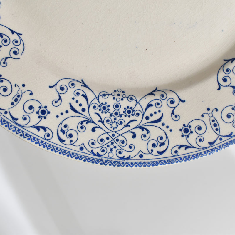 Antique Plate Choisy-le-Roi Moustier