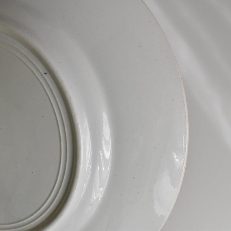 Antique plate, Sarreguemines Santiago