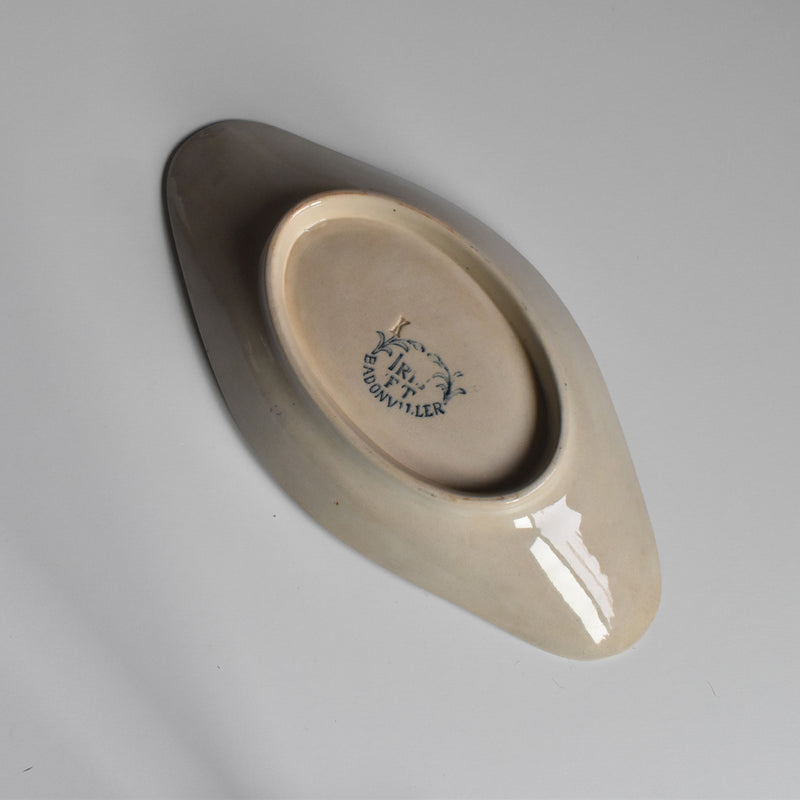 Antique Raviere Badonviller Iris