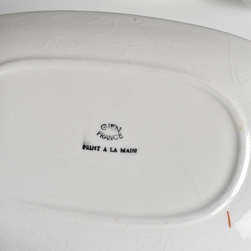 Vintage Raviere Gien Hand-painted