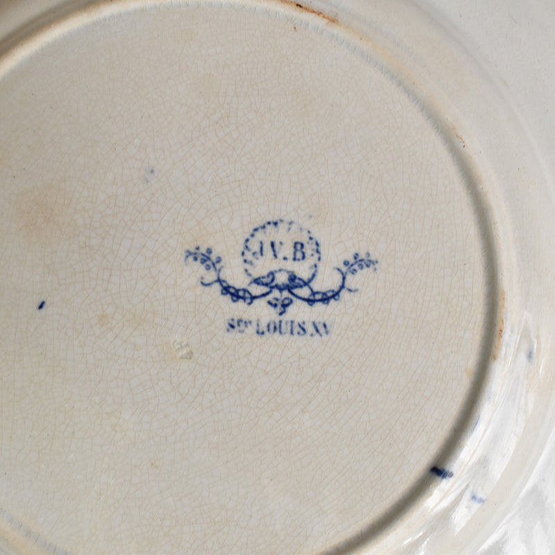 アンティークプレート ボルドー JULES VIELLARD Louis XV A