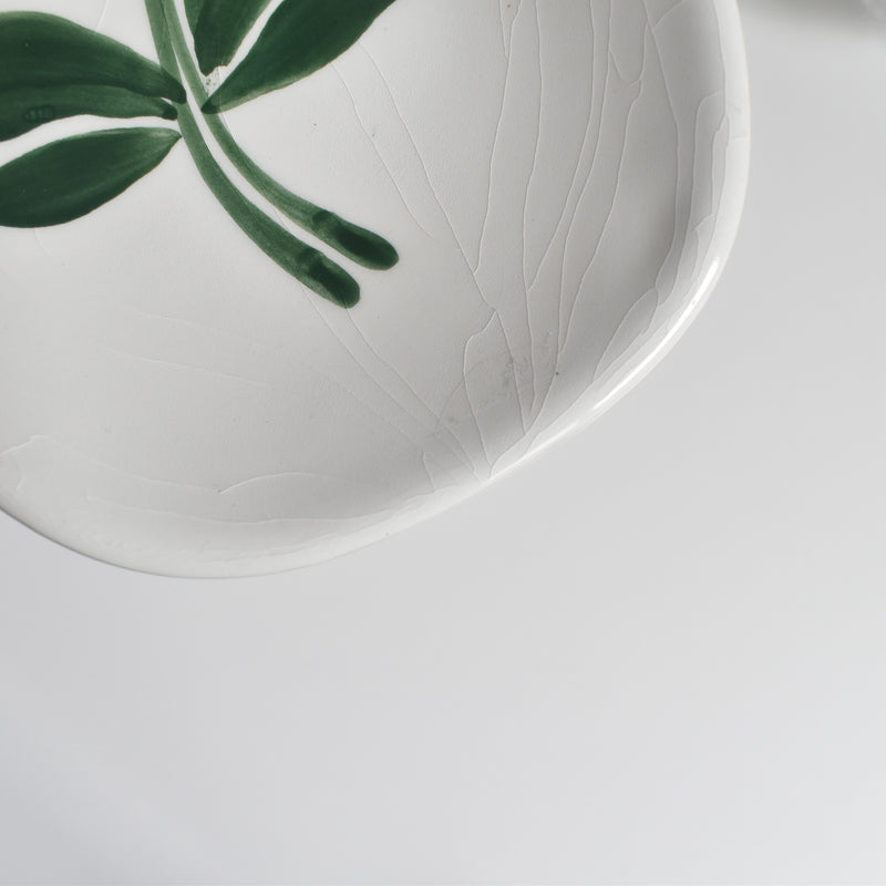Vintage Raviere Gien Hand-painted