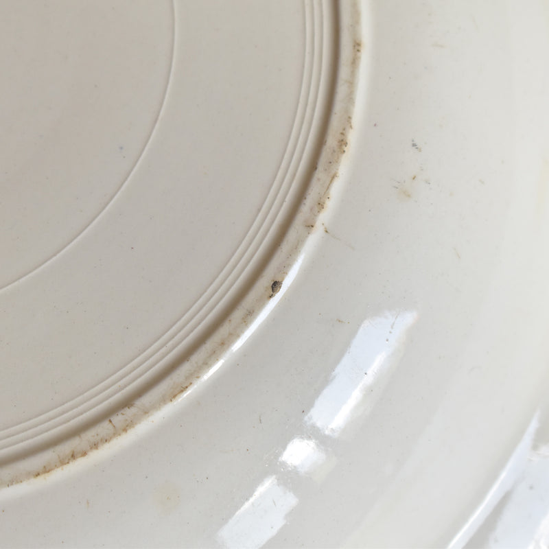 Antique deep platter, Digoin & Sarreguemines Favori