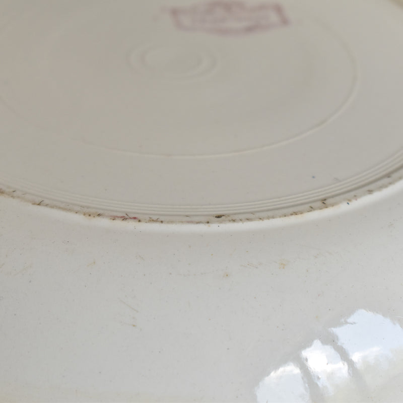 Antique deep platter, Digoin & Sarreguemines Favori