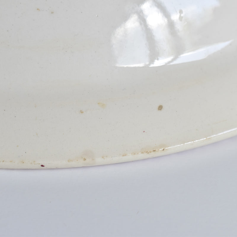 Antique deep platter, Digoin & Sarreguemines Favori