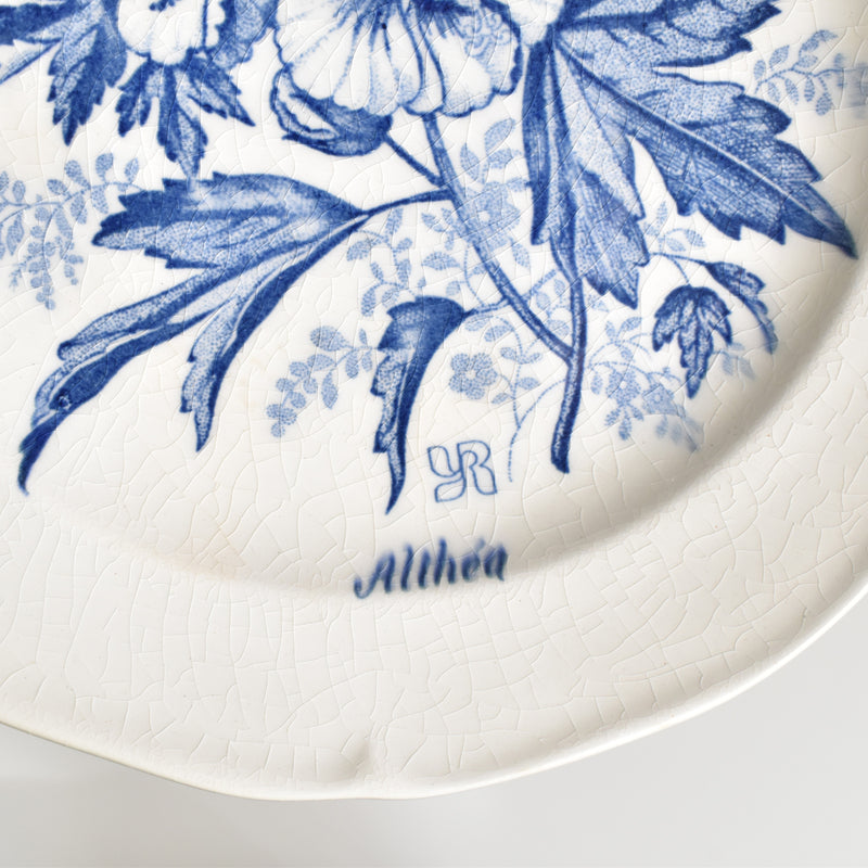 Vintage Dessert Plates Gien Yves Rocher Althea