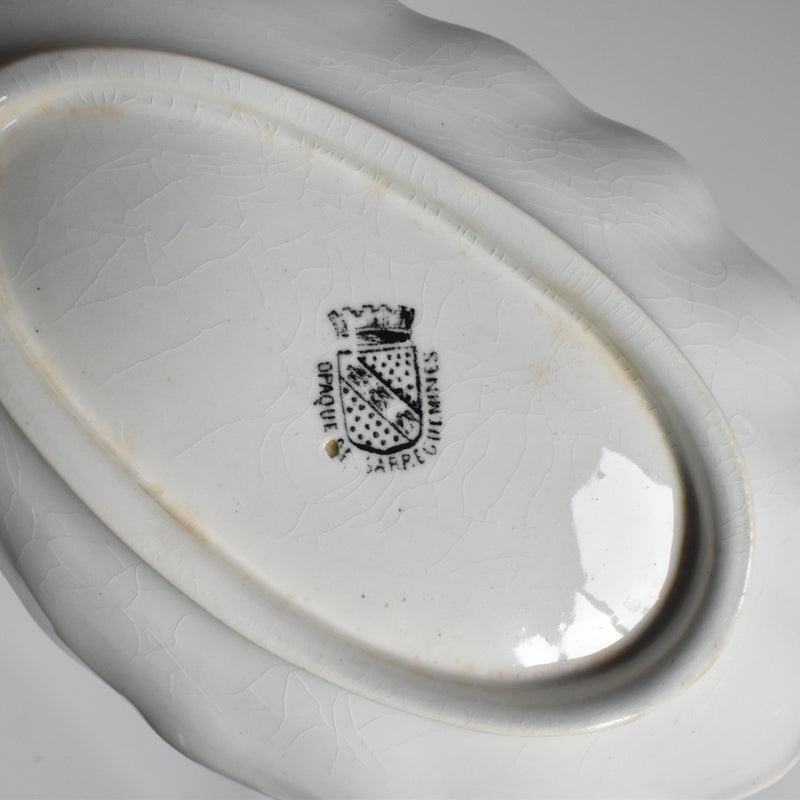 Antique Raviers Sarreguemines Coquille