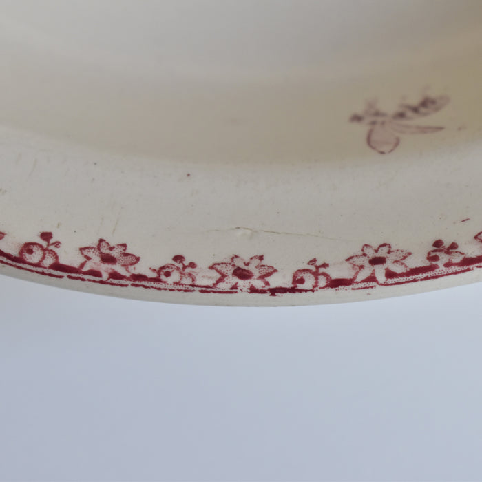 アンティーク深い大皿 ディゴワン＆サルグミンヌ Favori