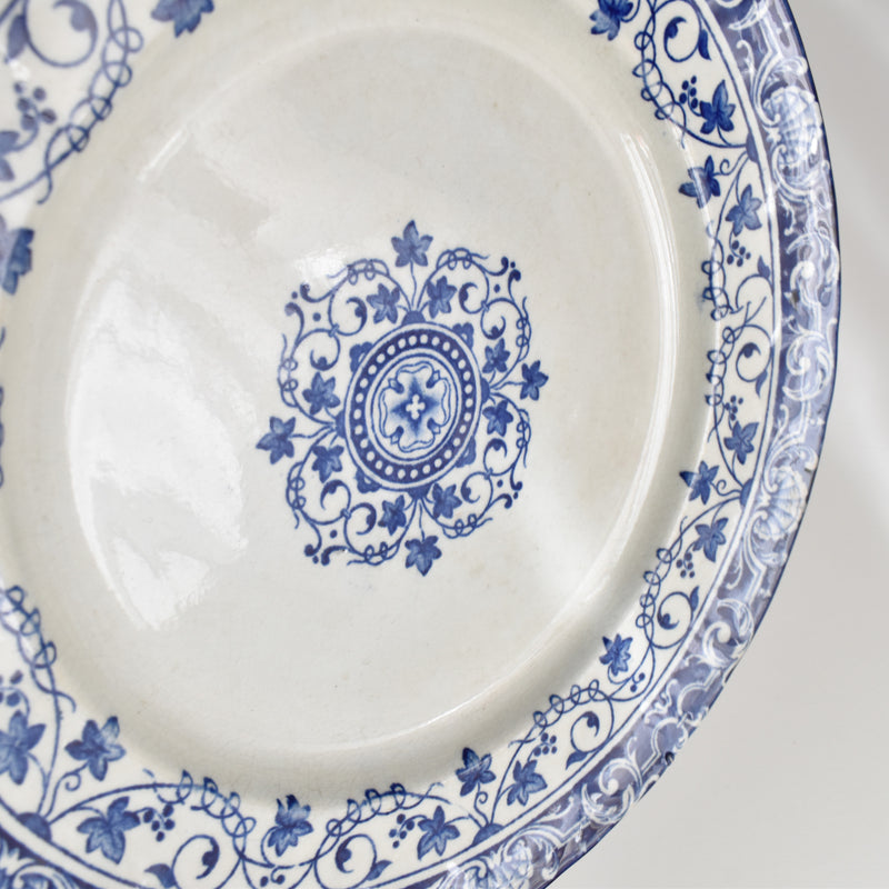 Antique Plate Bordeaux JULES VIEILLARD Louis XV B