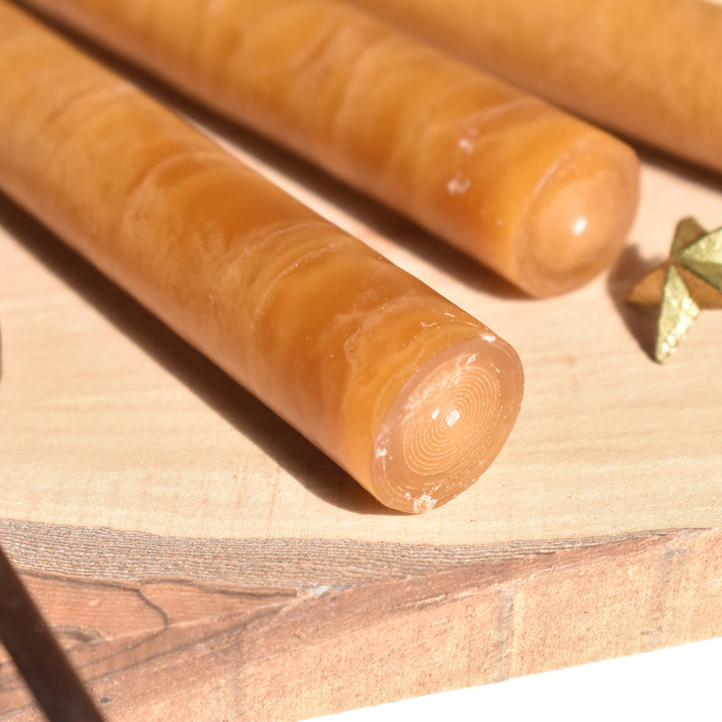 シエルジュコニック　（テーパーキャンドル）　20cm Vielle Cire（ブラウン）