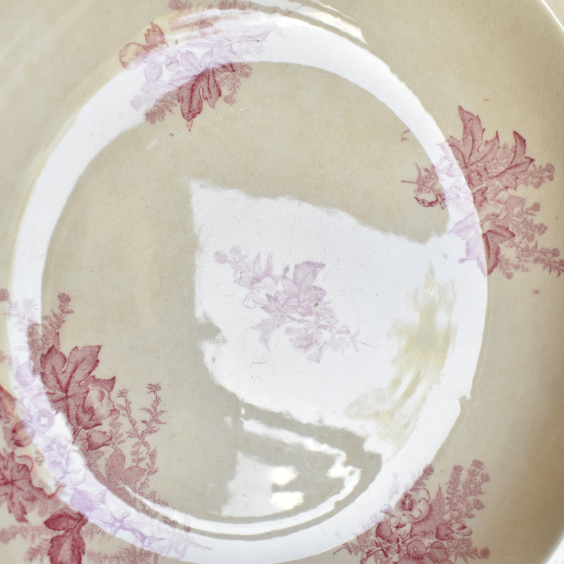 Antique Deep Dish Onand Eglantines