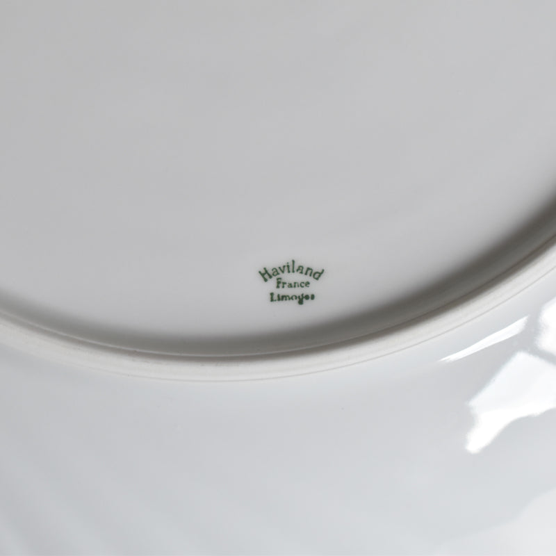Vintage Deep Plate Limoges Haviland Cerisier Bleu
