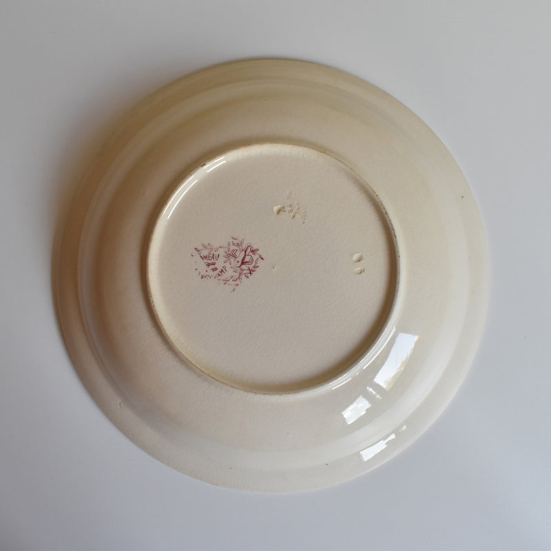 Antique deep dish Longchamp Rameau