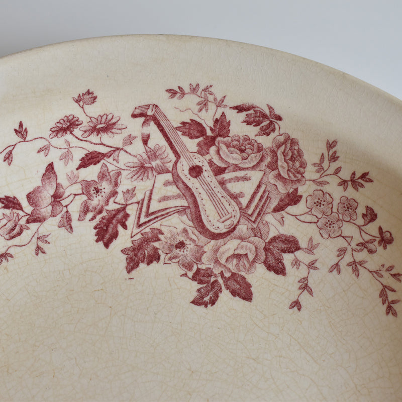 Antique deep dish Longchamp Rameau