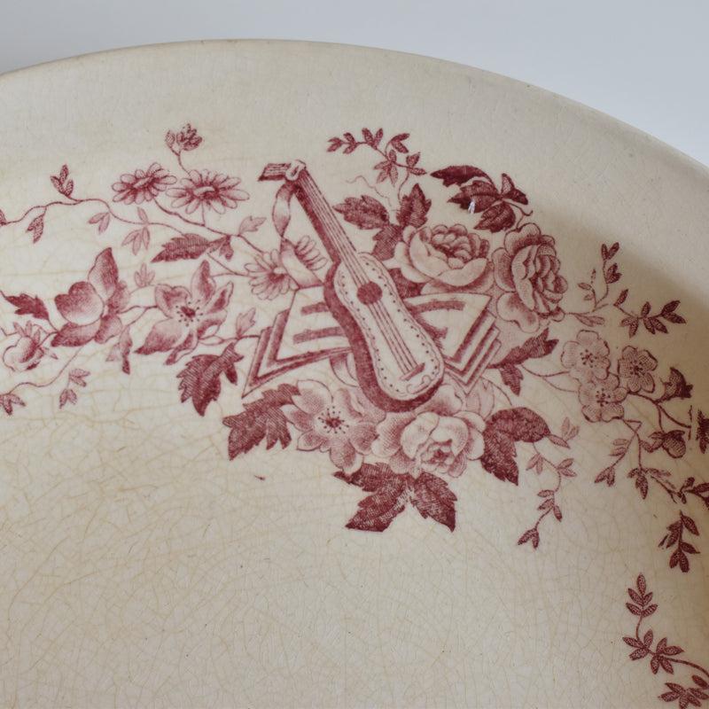Antique deep dish Longchamp Rameau