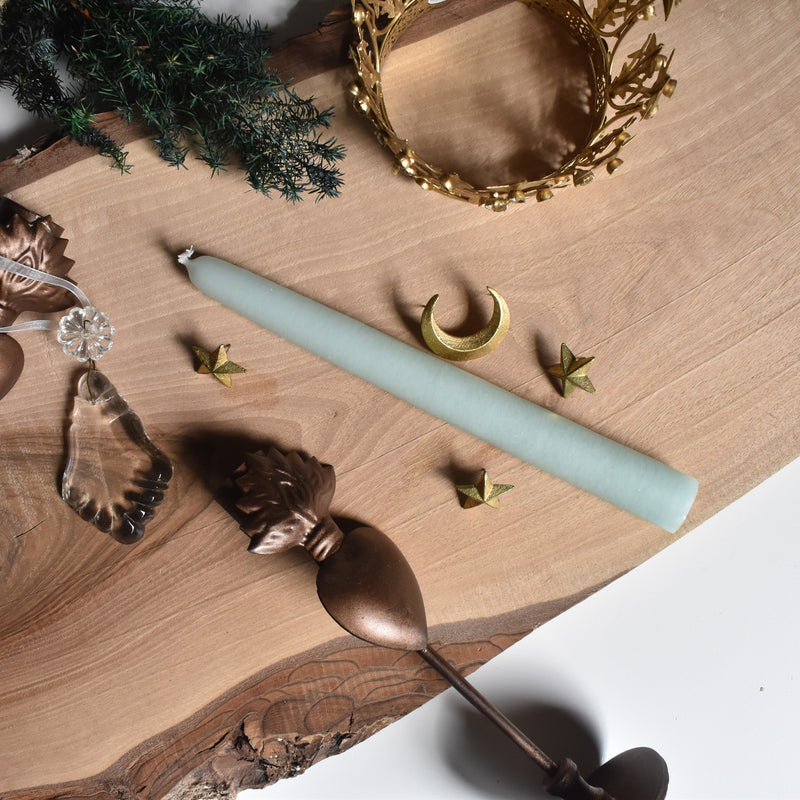 シエルジュコニック　（テーパーキャンドル）　20cm Celadon（セラドン）