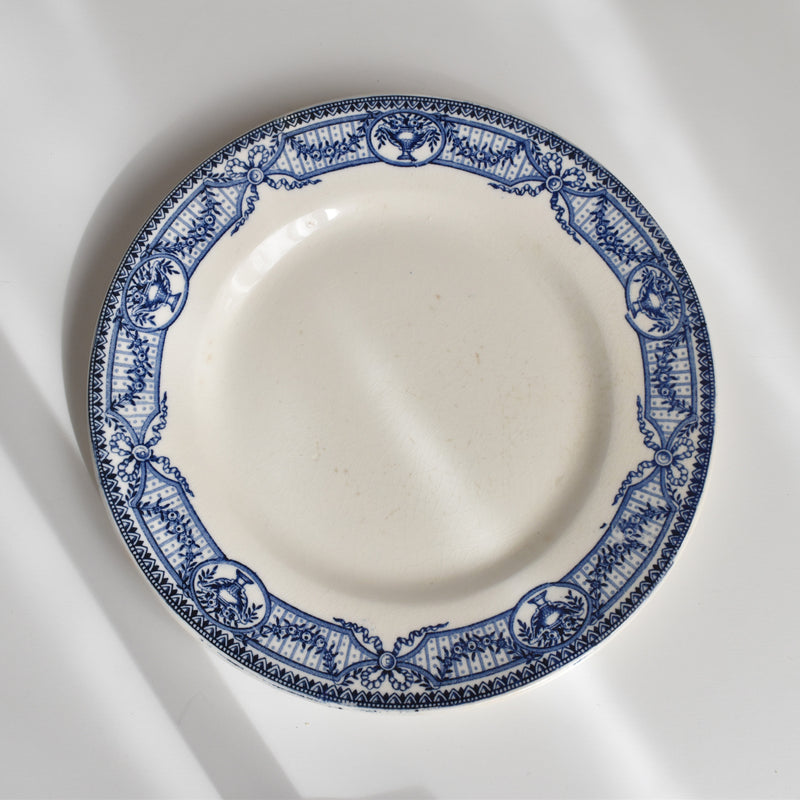 アンティークデザートプレート サラン Directoire B