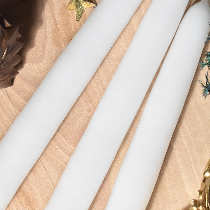 シエルジュコニック　（テーパーキャンドル）　20cm Blanc（ホワイト）