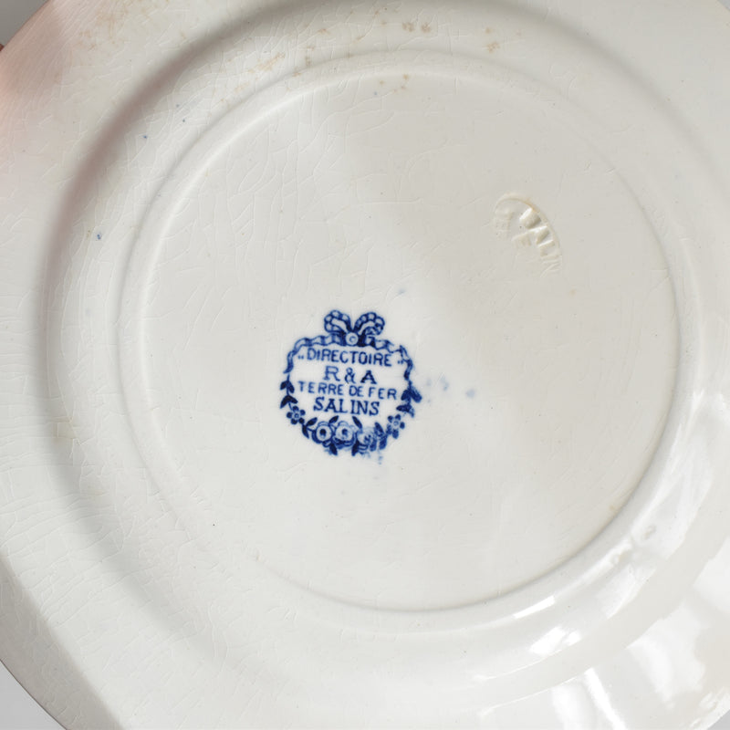 アンティークデザートプレート サラン Directoire B