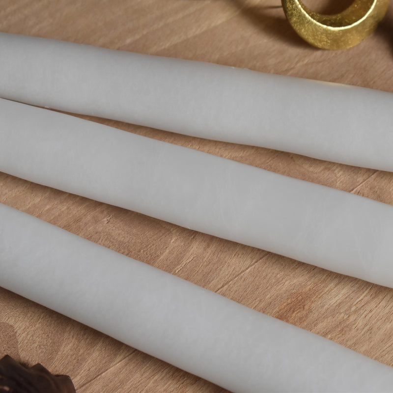 シエルジュコニック　（テーパーキャンドル）　20cm Blanc（ホワイト）