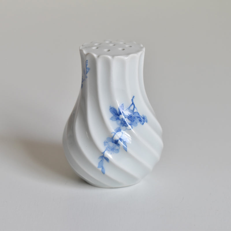 Vintage Salt Shaker, Limoges Haviland Cerisier Bleu