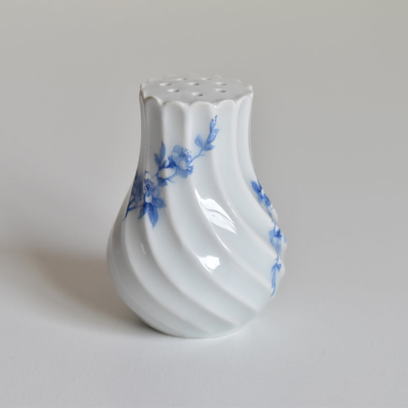 Vintage Salt Shaker, Limoges Haviland Cerisier Bleu