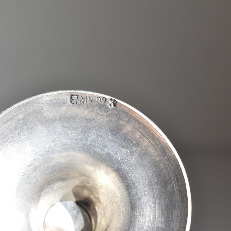 ヴィンテージピューター 一輪挿し