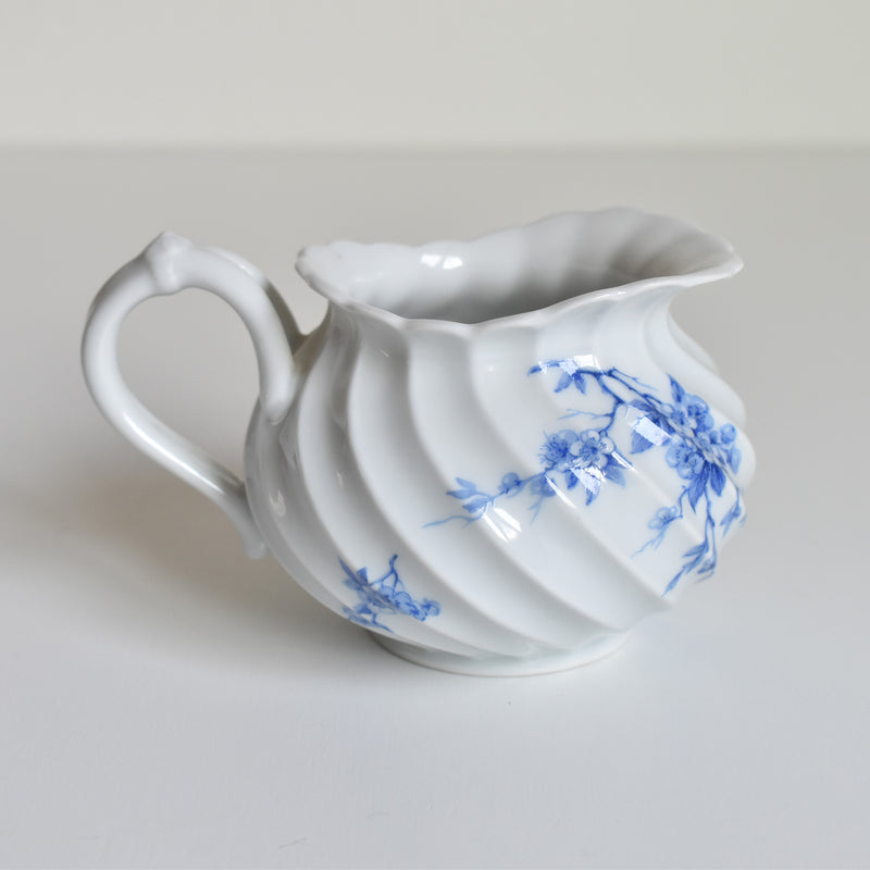 Vintage Creamer Limoges Haviland Cerisier Bleu