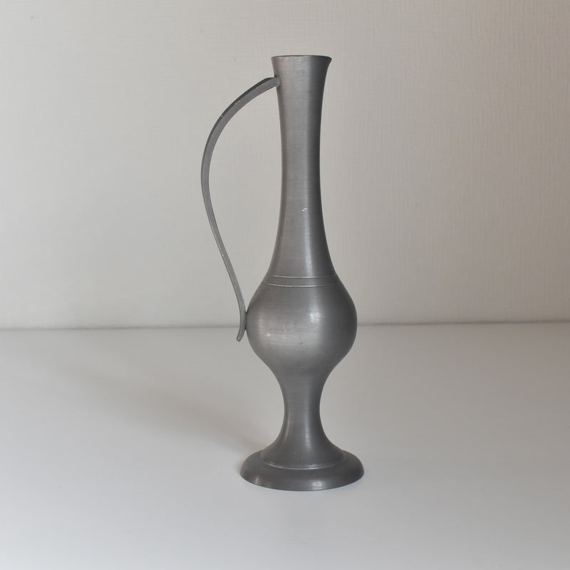 Vintage Pewter Single-Flower Vase A.P.E France