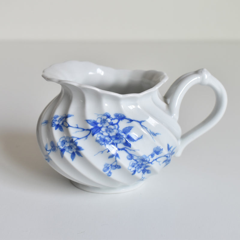 Vintage Creamer Limoges Haviland Cerisier Bleu