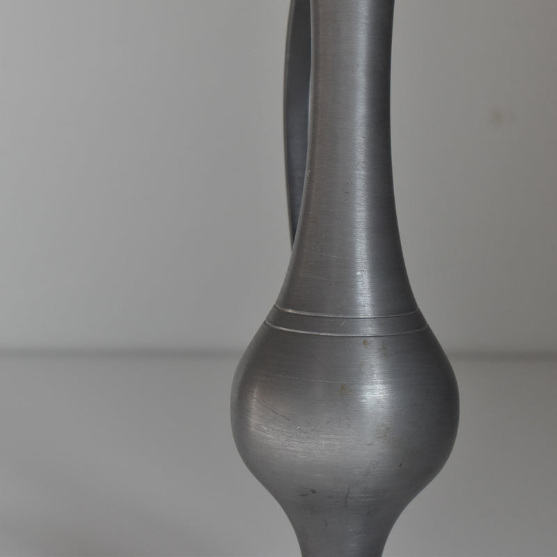 Vintage Pewter Single-Flower Vase A.P.E France