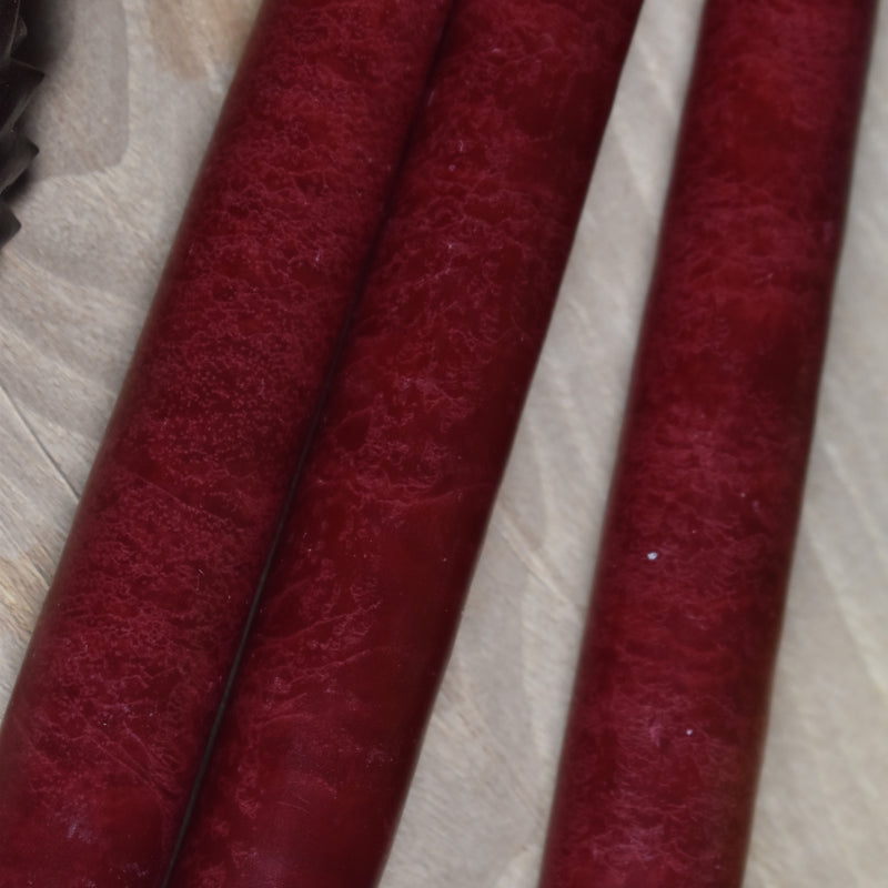 シエルジュコニック　（テーパーキャンドル）　20cm Bordeaux（ボルドー）