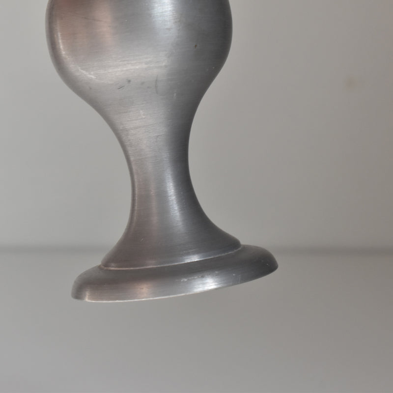 Vintage Pewter Single-Flower Vase A.P.E France