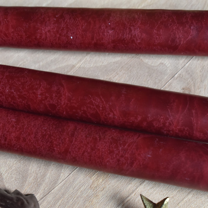 シエルジュコニック　（テーパーキャンドル）　20cm Bordeaux（ボルドー）