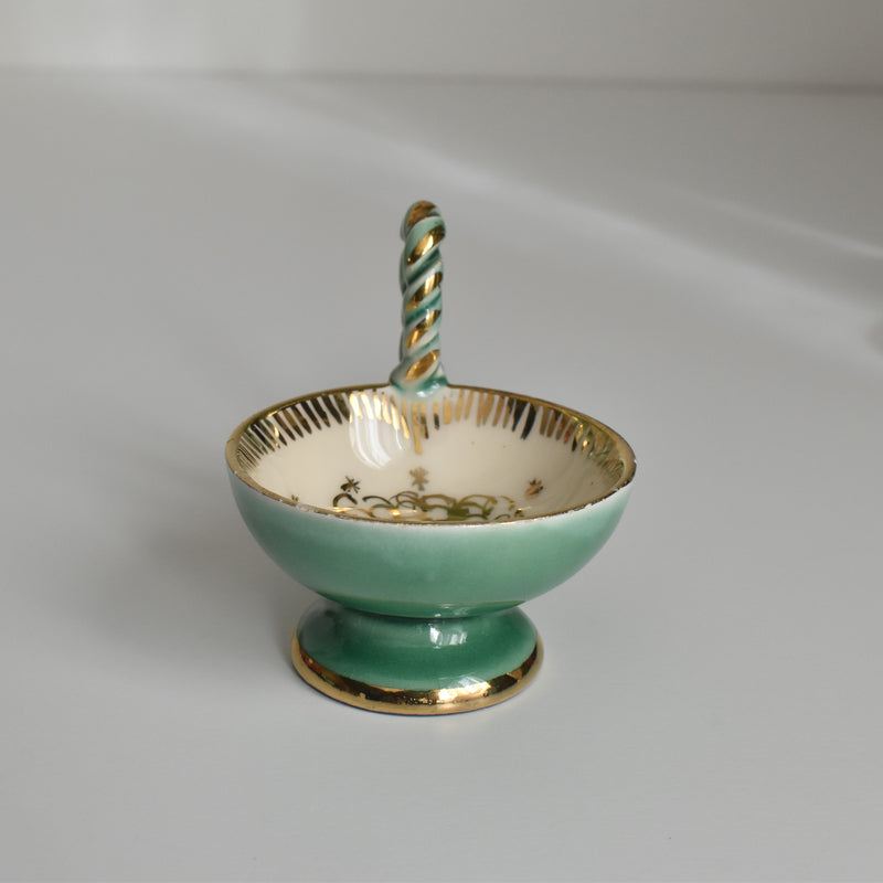 ヴィンテージミニカップ　ア.ドラサンヴァル  ライトグリーン