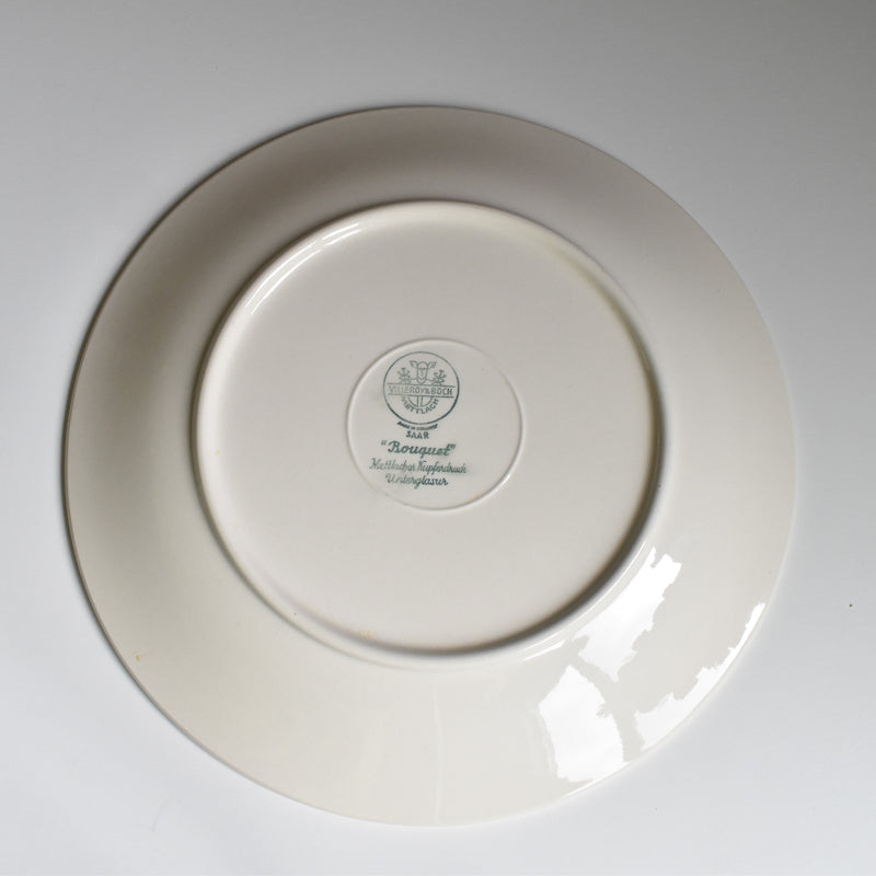 Vintage Plate Villeroy & Boch Bouquet A