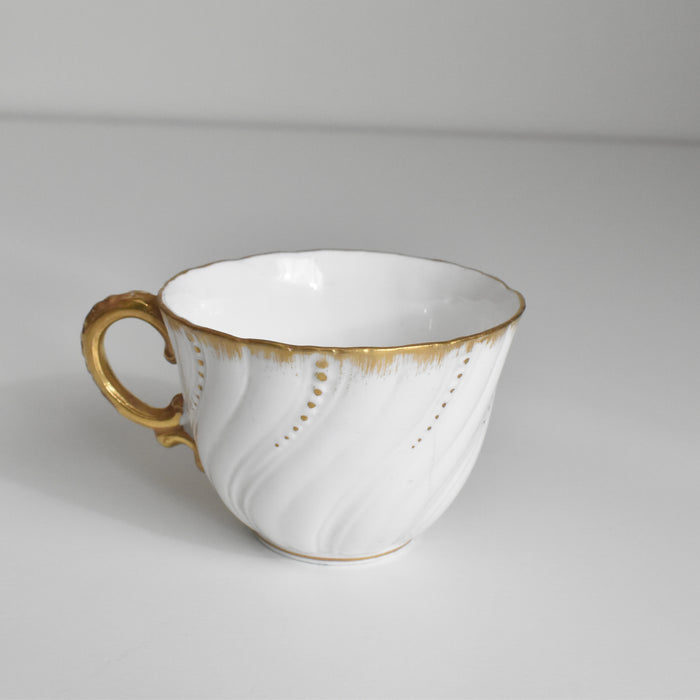 ヴィンテージカップ ディゴワン＆サルグミンヌ Perle white&gold 　(セール商品）