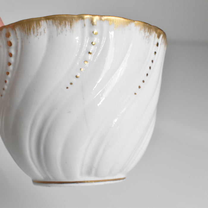 ヴィンテージカップ ディゴワン＆サルグミンヌ Perle white&gold 　(セール商品）