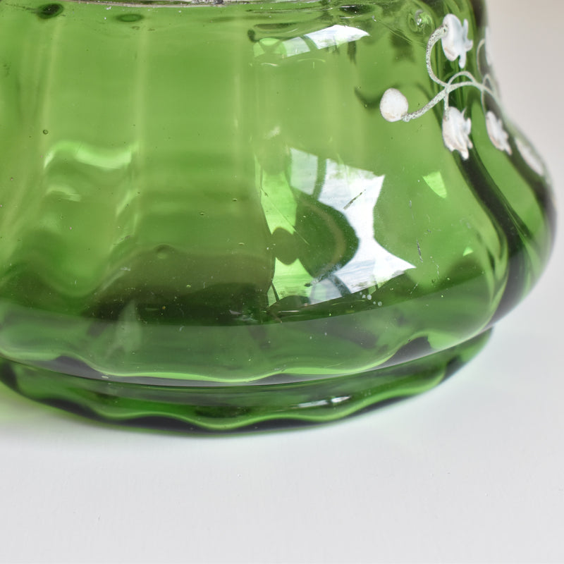 Antique Biscuit Jar, Muguet