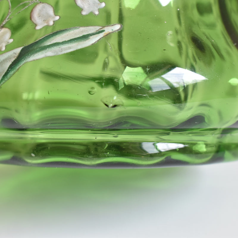 Antique Biscuit Jar, Muguet
